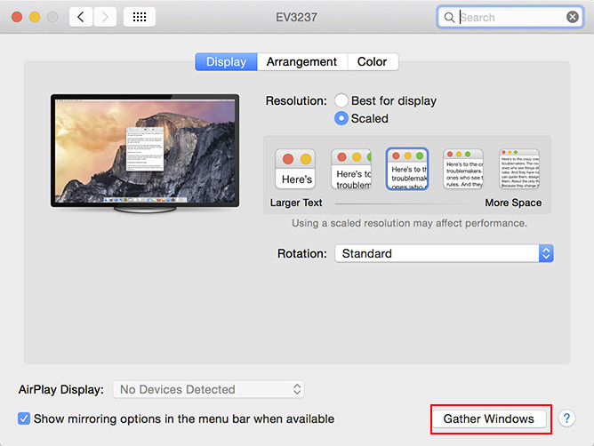 connect tv to mac - airplay gather windows